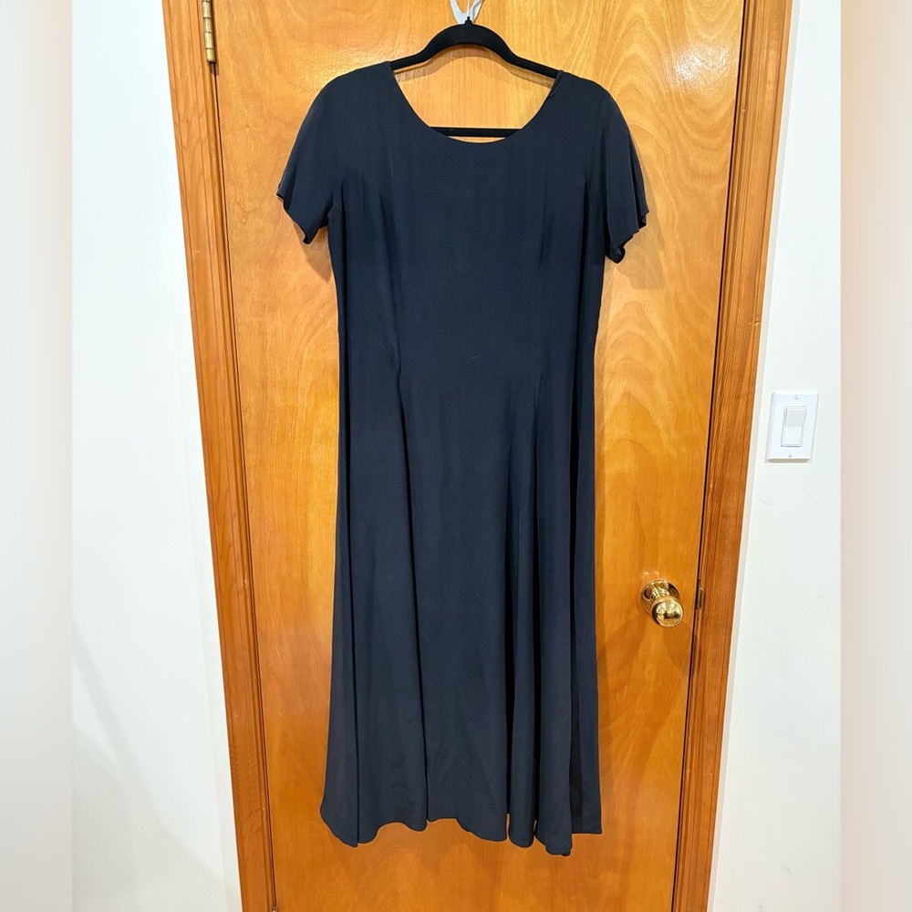 Laura Ashley Classic Black Maxi Dress